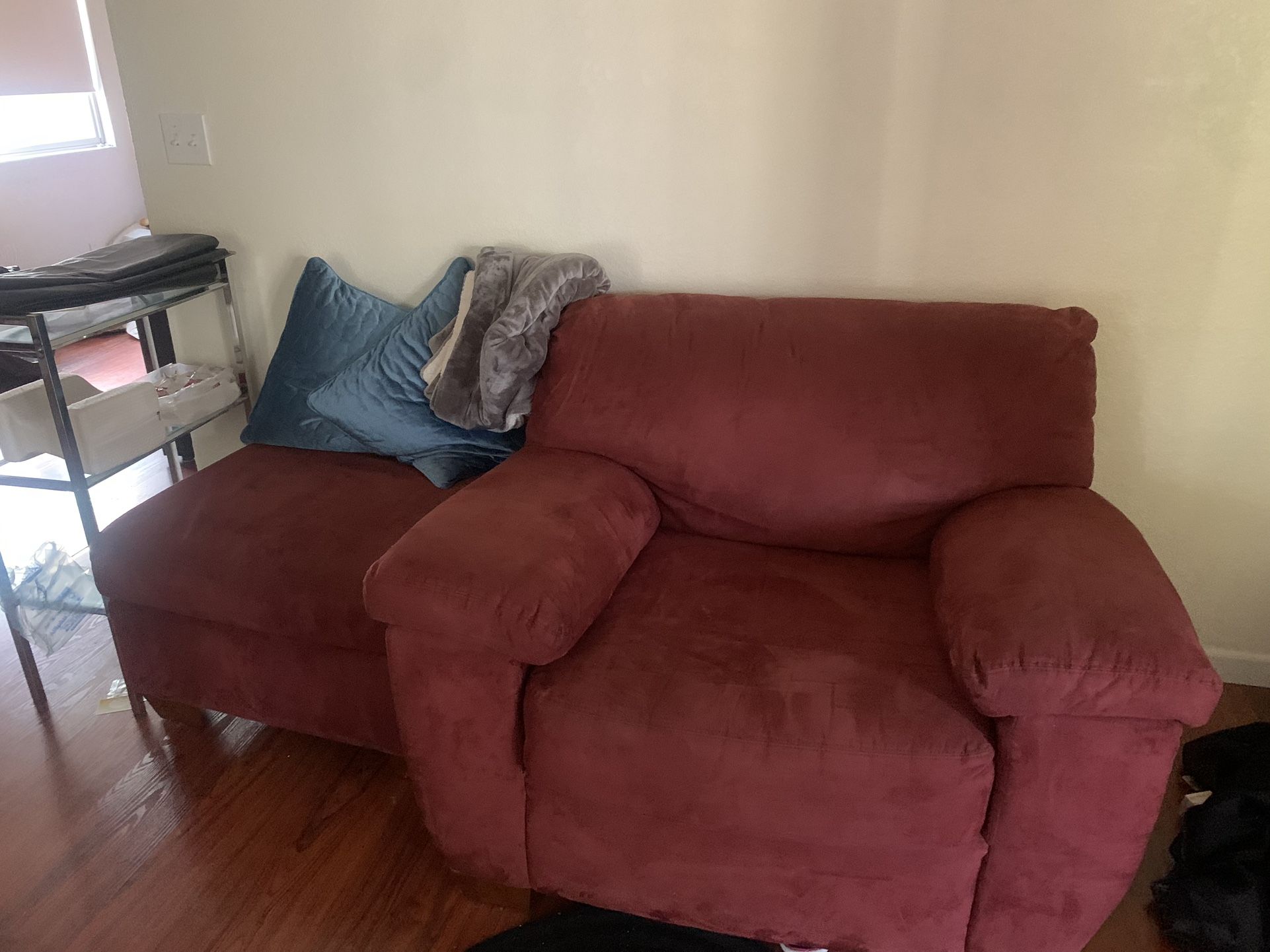 Red couch