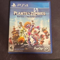 Plants Vs Zombies Battle For Neighborville PS4