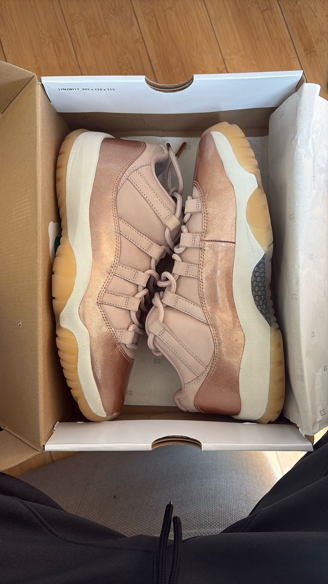 Jordan 11 Rose Gold