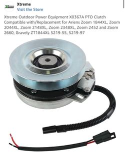 Xtreme Outdoor Power Equipment X0367A PTO Clutch