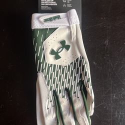 Men’s under Armour cleanup batting gloves baseball softball size 2XL