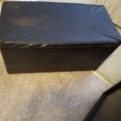 Black Ottoman