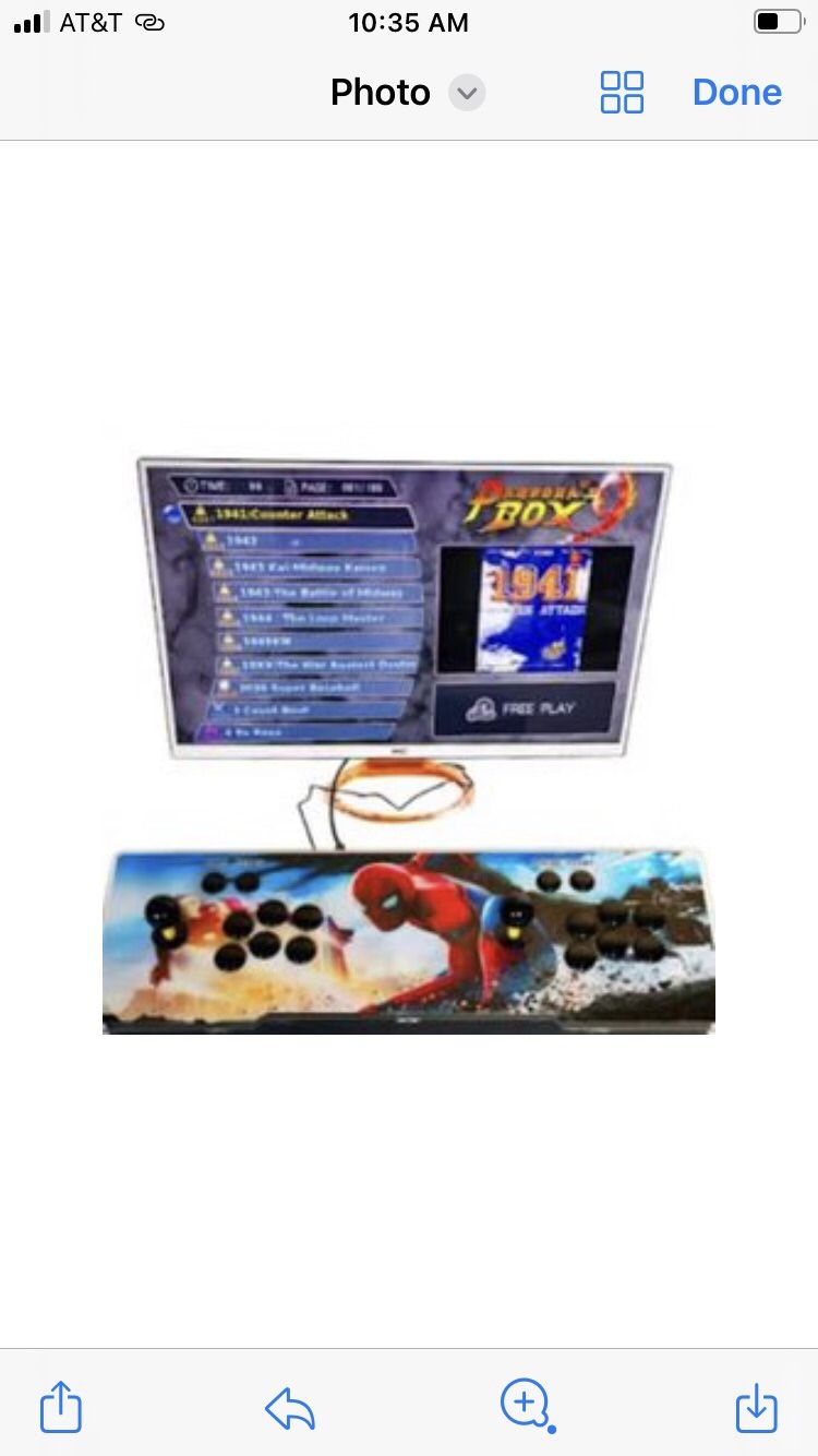 6060 In 1 Retro Video Games Double Stick Arcade Console, New Pandora Box 11s