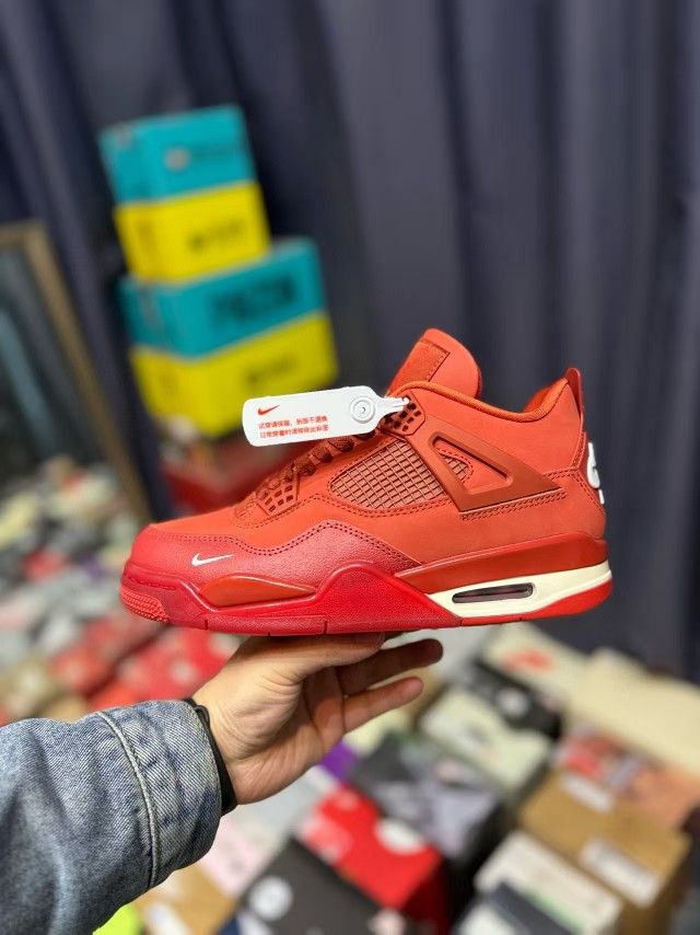 AJ4 Retro Nigel Sylvester Brick by Brick Men Basketball Shoes
