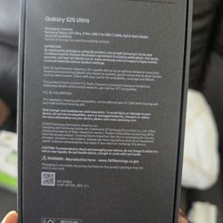 Samsung Galaxy S25 Ultra – Brand New in Box
