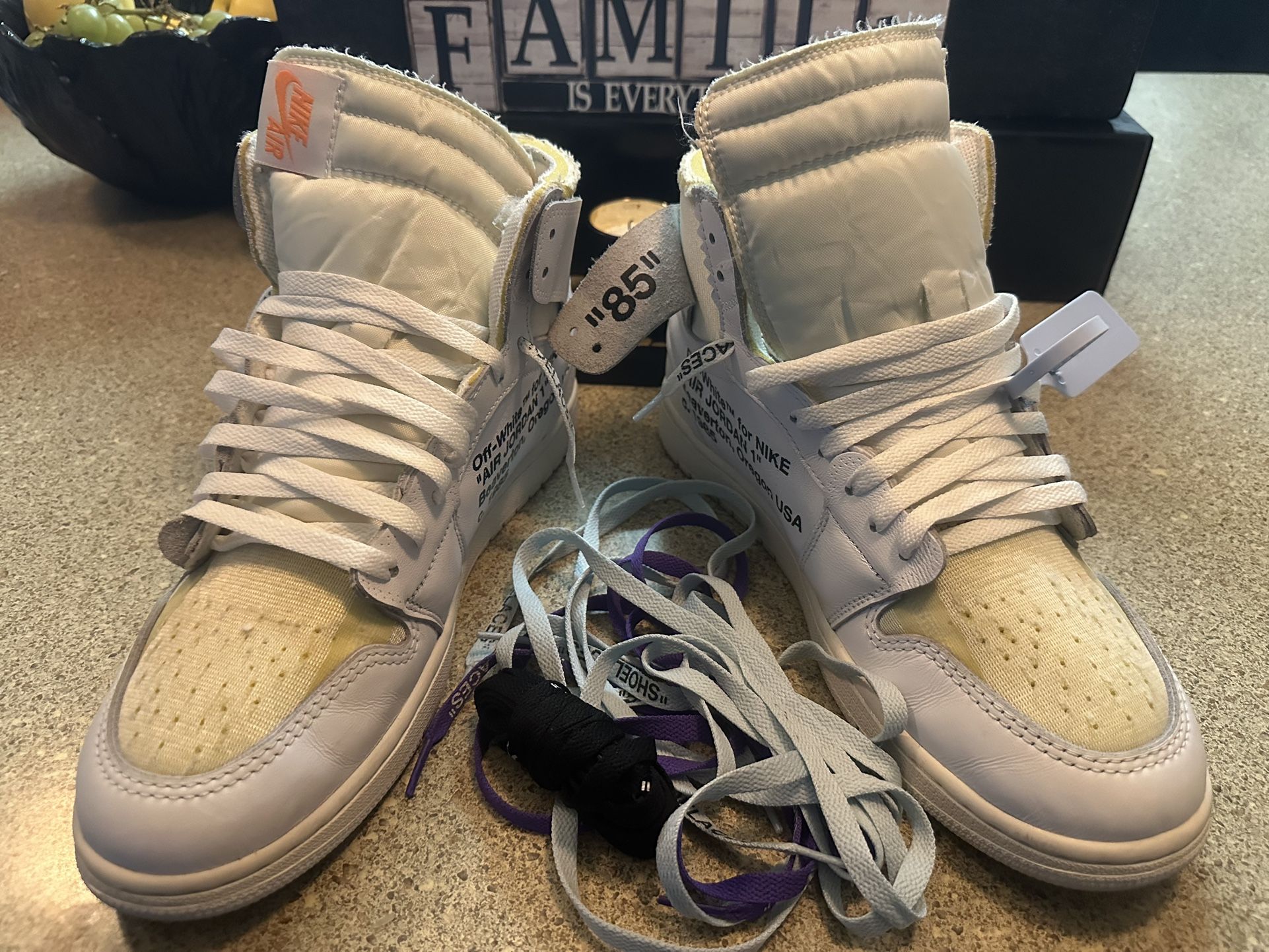 Off White Air Jordan 1 Euro 11.5