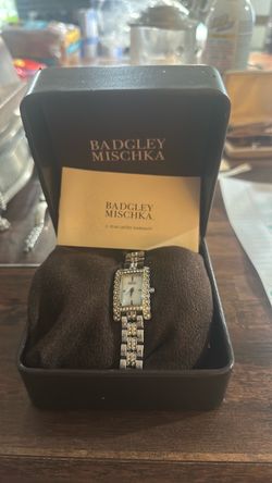 Badgley Mischka Women's Crystal Watch