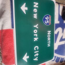 Newyork city highway sign