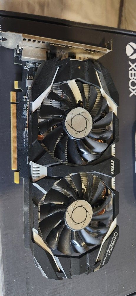 MSI GTX 1060 Video Card