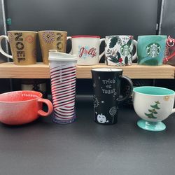 Starbucks Christmas Holiday Mugs