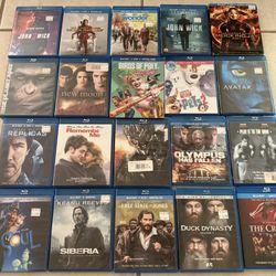 Lot Of 20 Blu-Ray Movie