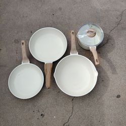 New non-stick cookware set no offers no trade 75th Ave Indian School serious buyers only please