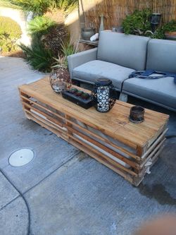 Wooden table