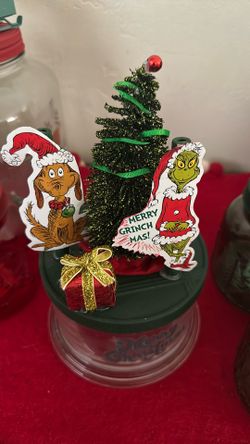 Grinch Candle