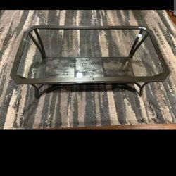 Glass Top Coffee Table