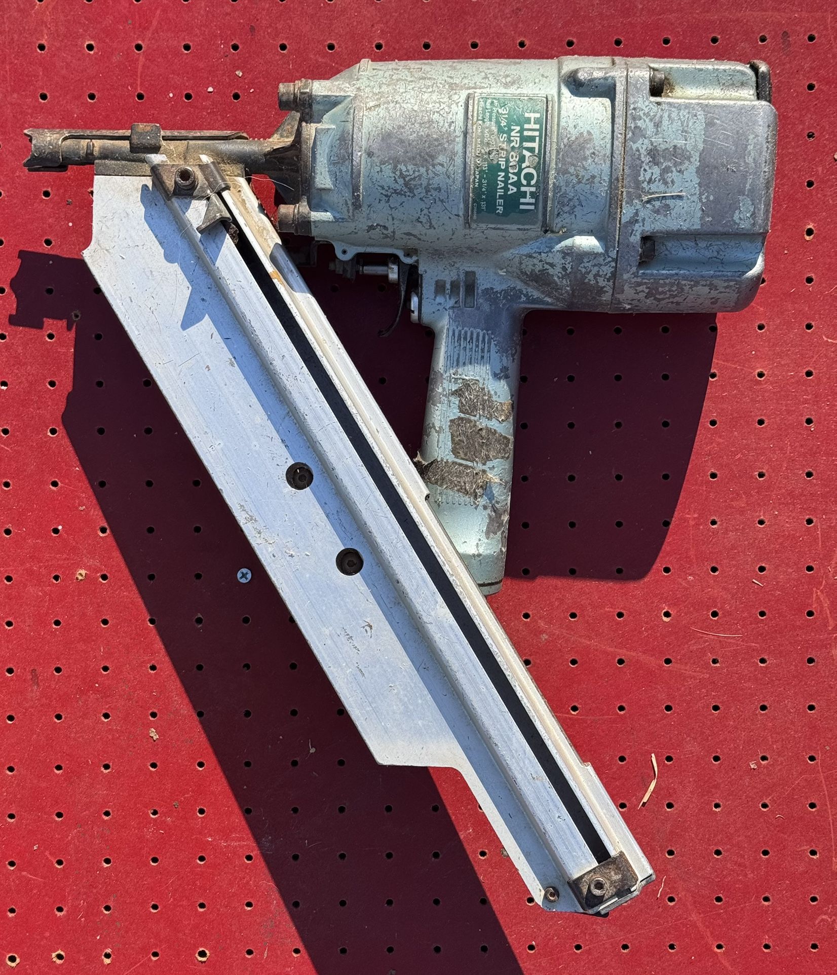 Hitachi Koki NR83A 3-1/4 Inch Strip Framing Nailer Japan - Original Owner 