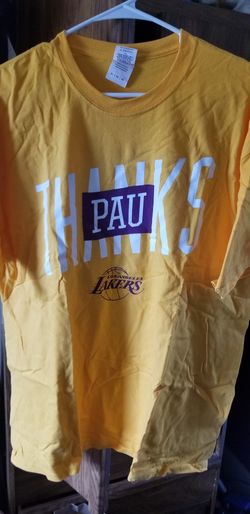Los Angeles Lakers Paul Gasol Stats Tshirt