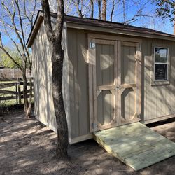 8x12 Shed Built On Site!!