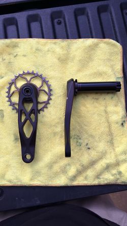 5Dev Cranks and Chainring for Mountain Bikes 165mm