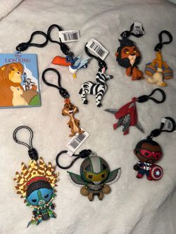 Disney & Marvel Keychains 🔑✨