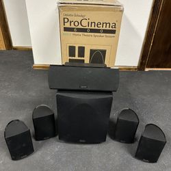 Definitive Technology Pro Cinema Home Theater Speaker System