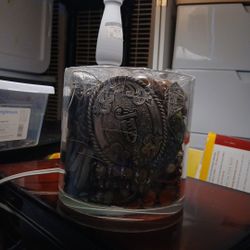 Costume Jewelry Jar