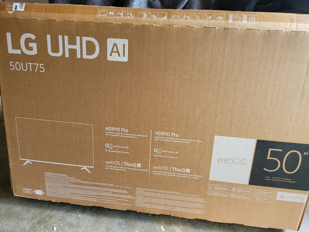 Brand New Lg 50 Uhd 4k Smart Tv $200