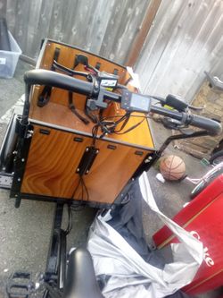 The Original 4+ Upgraded Electric Cargo Bike For Families