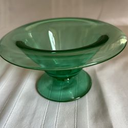 Vintage Green Compote