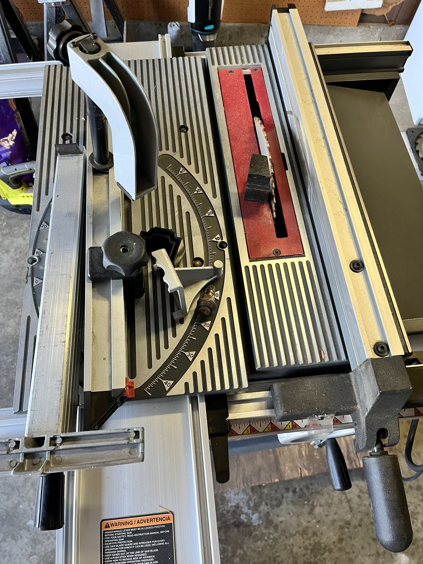 10”  Craftsman Table Saw