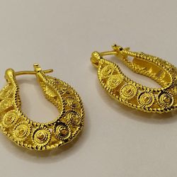 925 Silver Plated Earrings