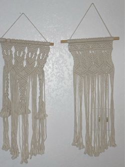 Macrame Wall Hangings Set of 2