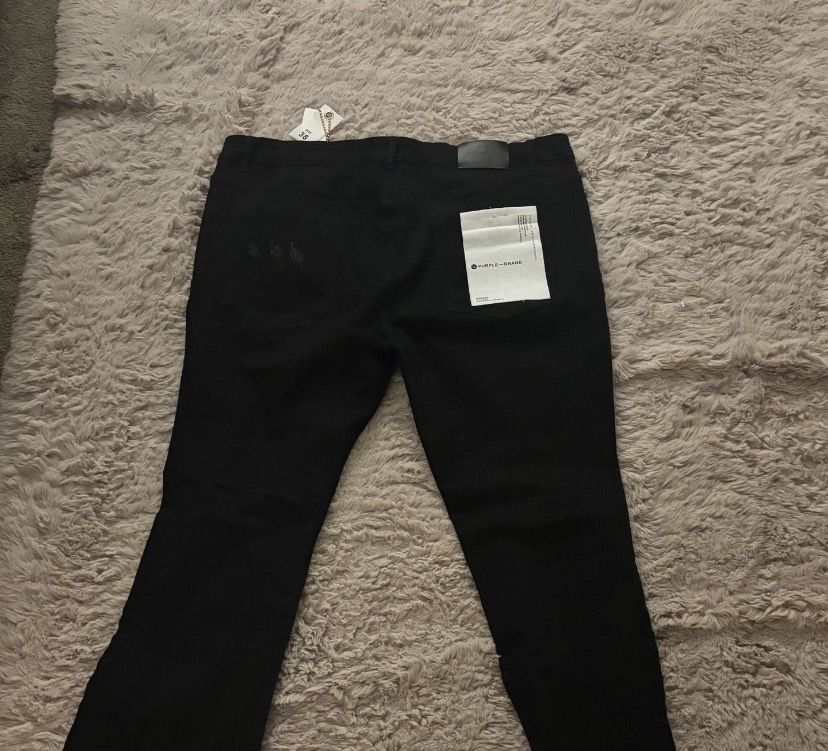 purple jeans size 38