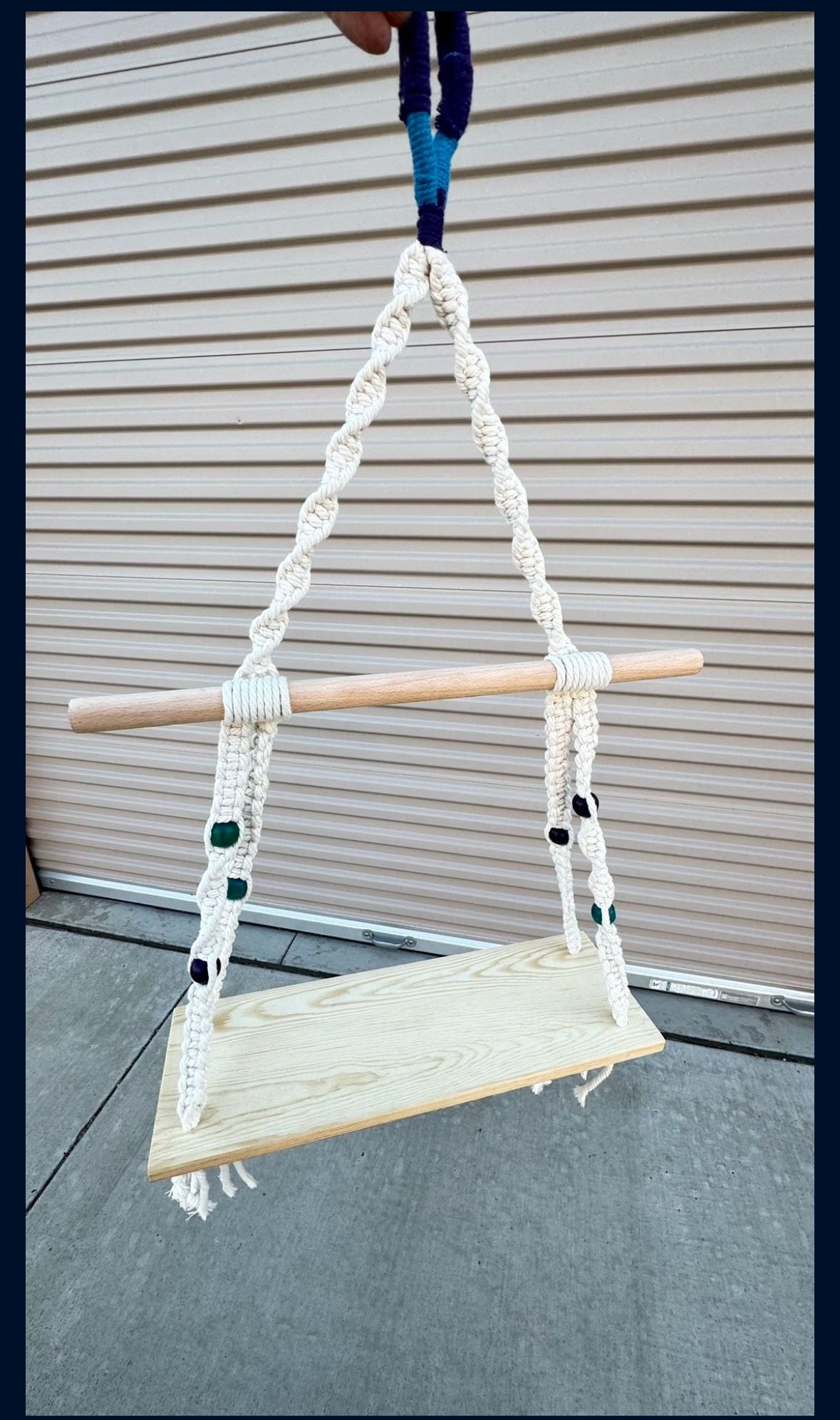 Wall Hanging Shelf Boho Plant Shelf Decorative