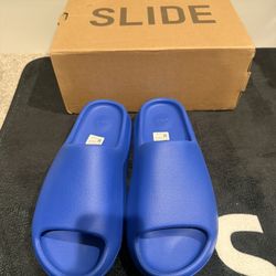 Yeezy slides Azure 