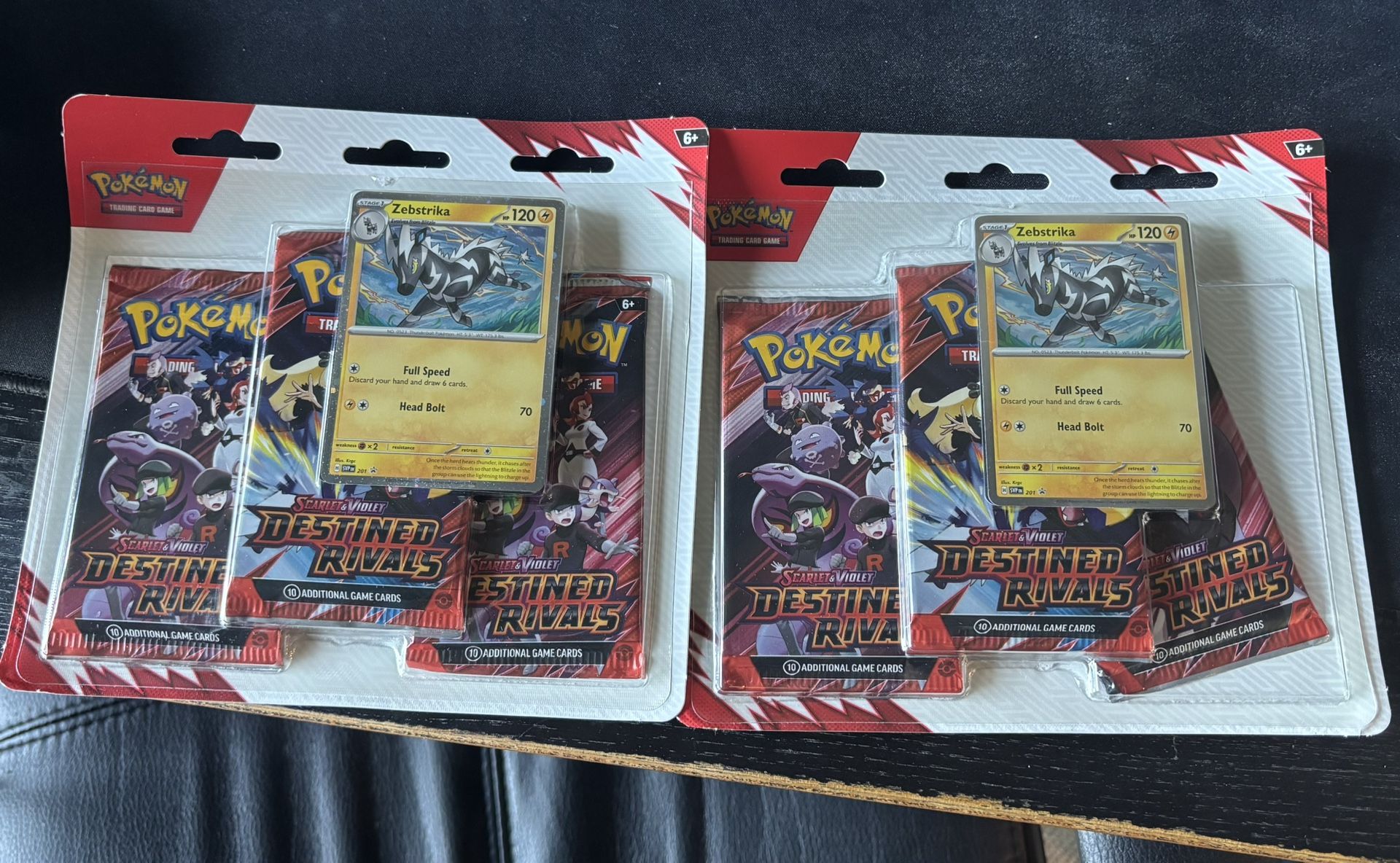 Pokemon Destined Rivals 3 Pack Blister