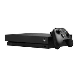 Microsoft Xbox One X Console with Controller