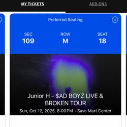 Junior H tickets Fresno CA
