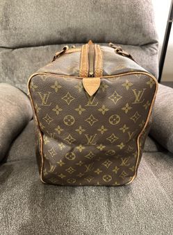 Louis Vuitton, Bags, Authentic Louis Vuitton Travel Bag Sac Souple 45  Monogram Used Lv Handbag Vintag