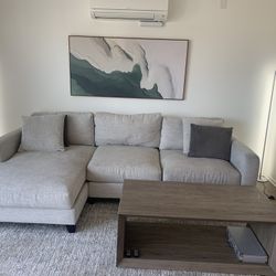 Grey Sectional Couch