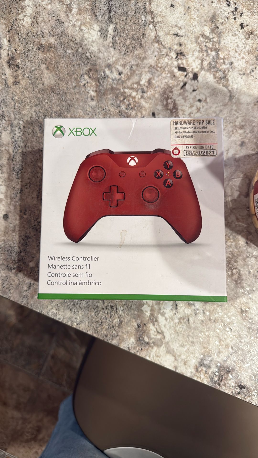 Red Xbox One Controller