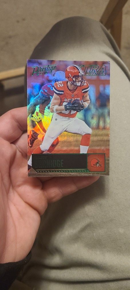 Gary Barnidge 2016 Prestige Xtra Points Green Football Card