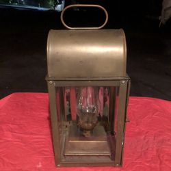 Antique Style brass lantern - in very good condition