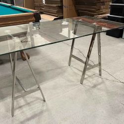 Glass Desk