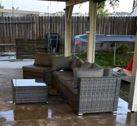 5 piece outdoor sectional patio furniture