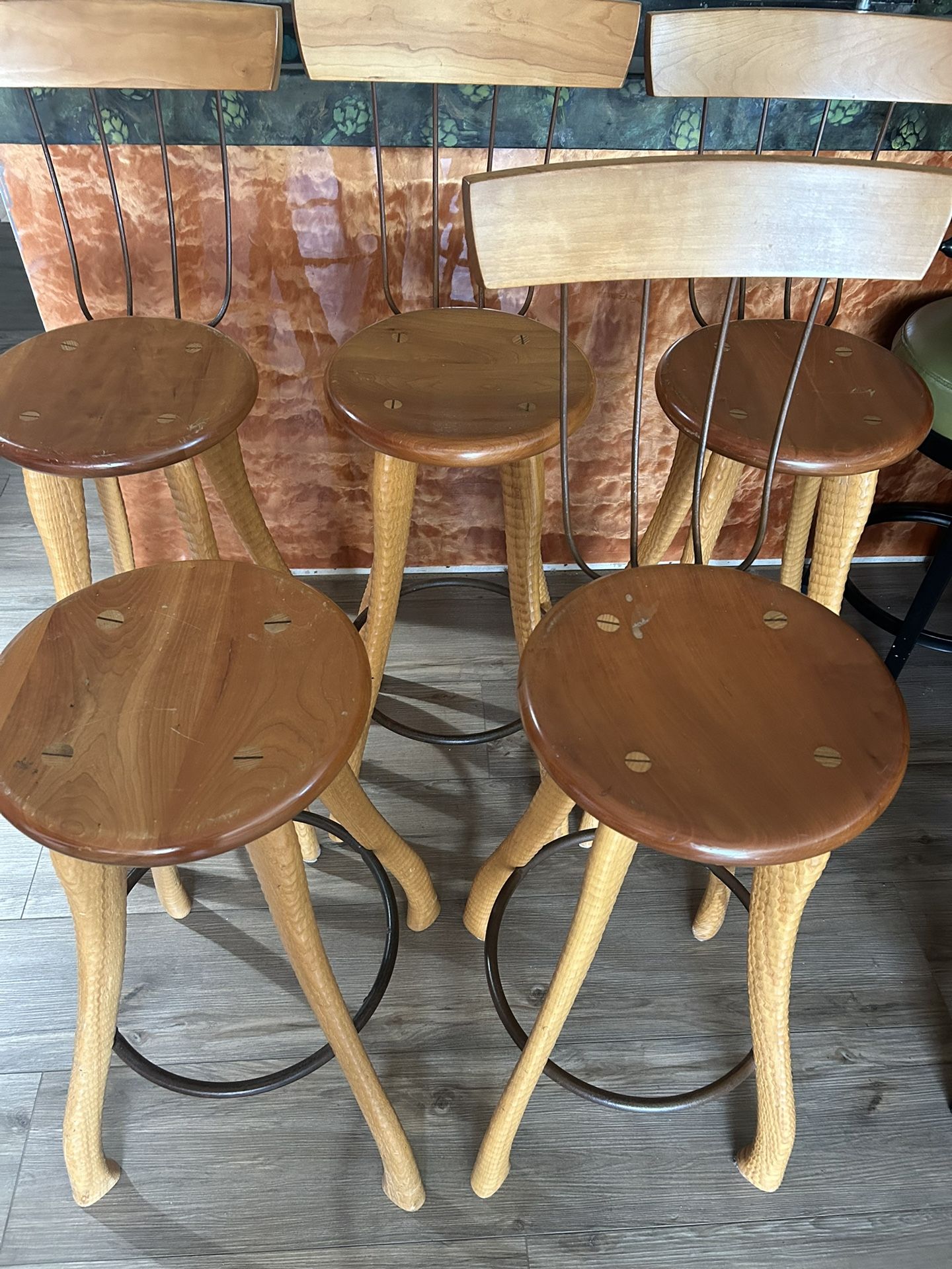 Pitchfork Bar Stools