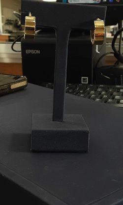 Hoop Earrings - Yellow Gold 14k (.585) 3.3 grams