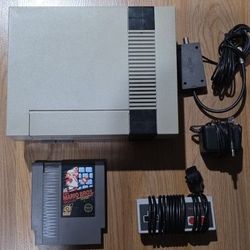 NES Console & Super Mario Bros