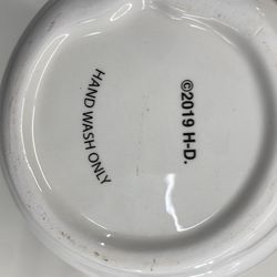 HD Biker Snowman Mug. Item No 713 (Shopgoodwill )