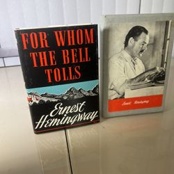 For Whom the Bell Tolls Ernest Hemingway First Editions Library Slipcase. Used in good condition. 